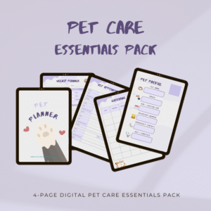 pet care essentials pack pdf