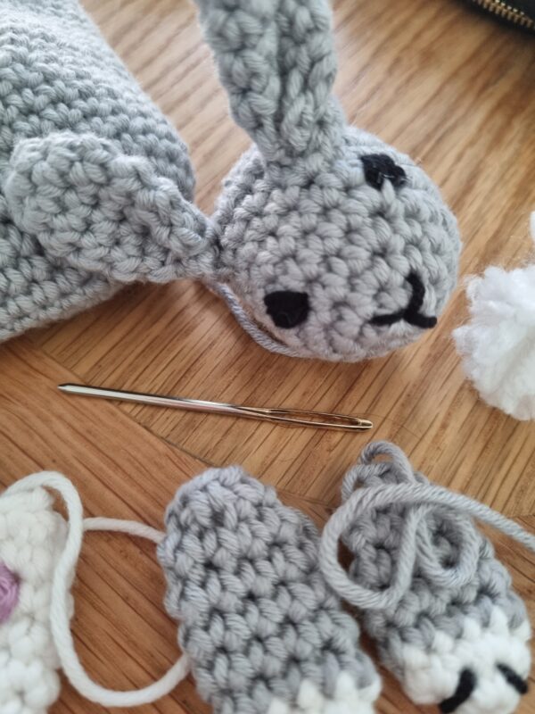Rabbit Crochet Tissue Holder Pattern - Image 2