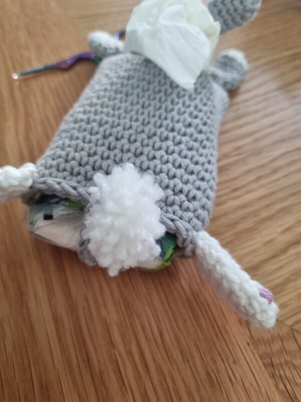 Rabbit Crochet Tissue Holder Pattern - Image 3