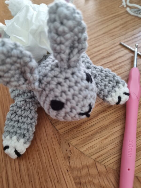 Rabbit Crochet Tissue Holder Pattern - Image 4