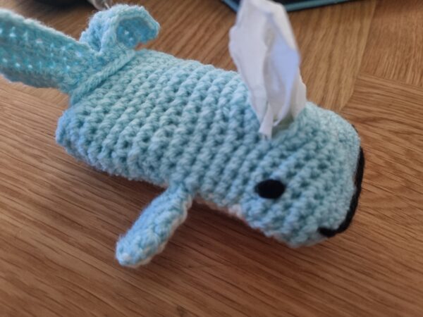 Whale Crochet Tissue Holder Pattern