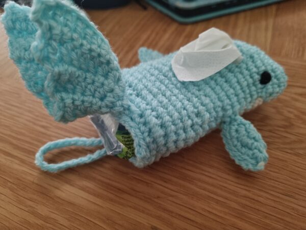 Whale Crochet Tissue Holder Pattern - Image 3