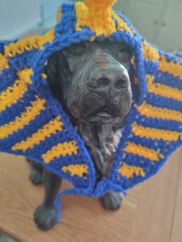 Egyptian Cat or Small Dog Hat Crochet Pattern - Image 3