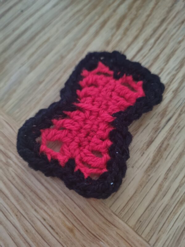 Black Widow dog bandana pattern - Image 2