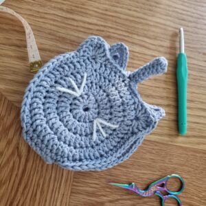 Cat Butt Coaster Crochet Pattern