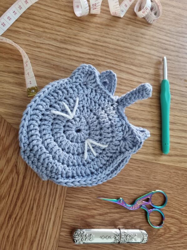 Cat Butt Coaster Crochet Pattern