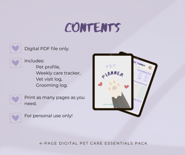 pet care essentials pack pdf - Image 3